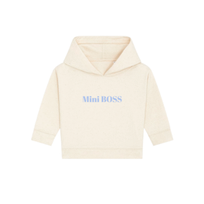 Le sweat à capuche bébé à BRODER :