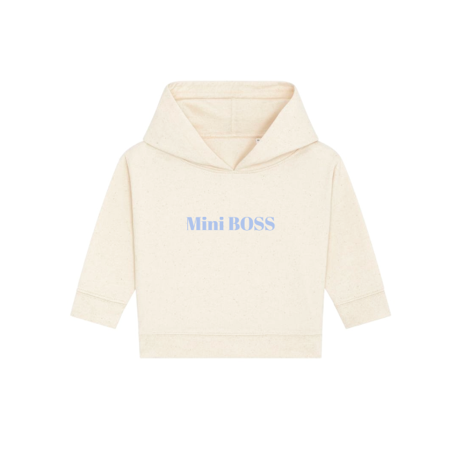 Le sweat à capuche bébé à BRODER :