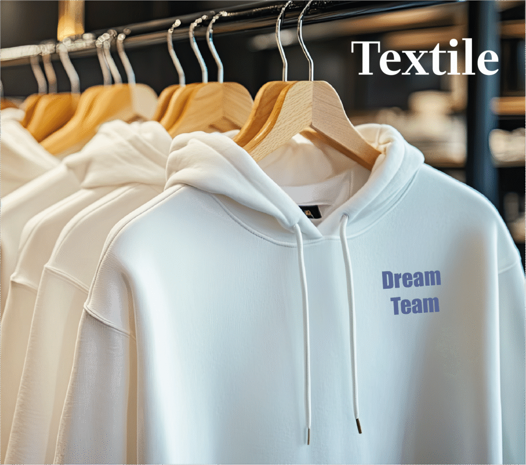 Textile brandé
